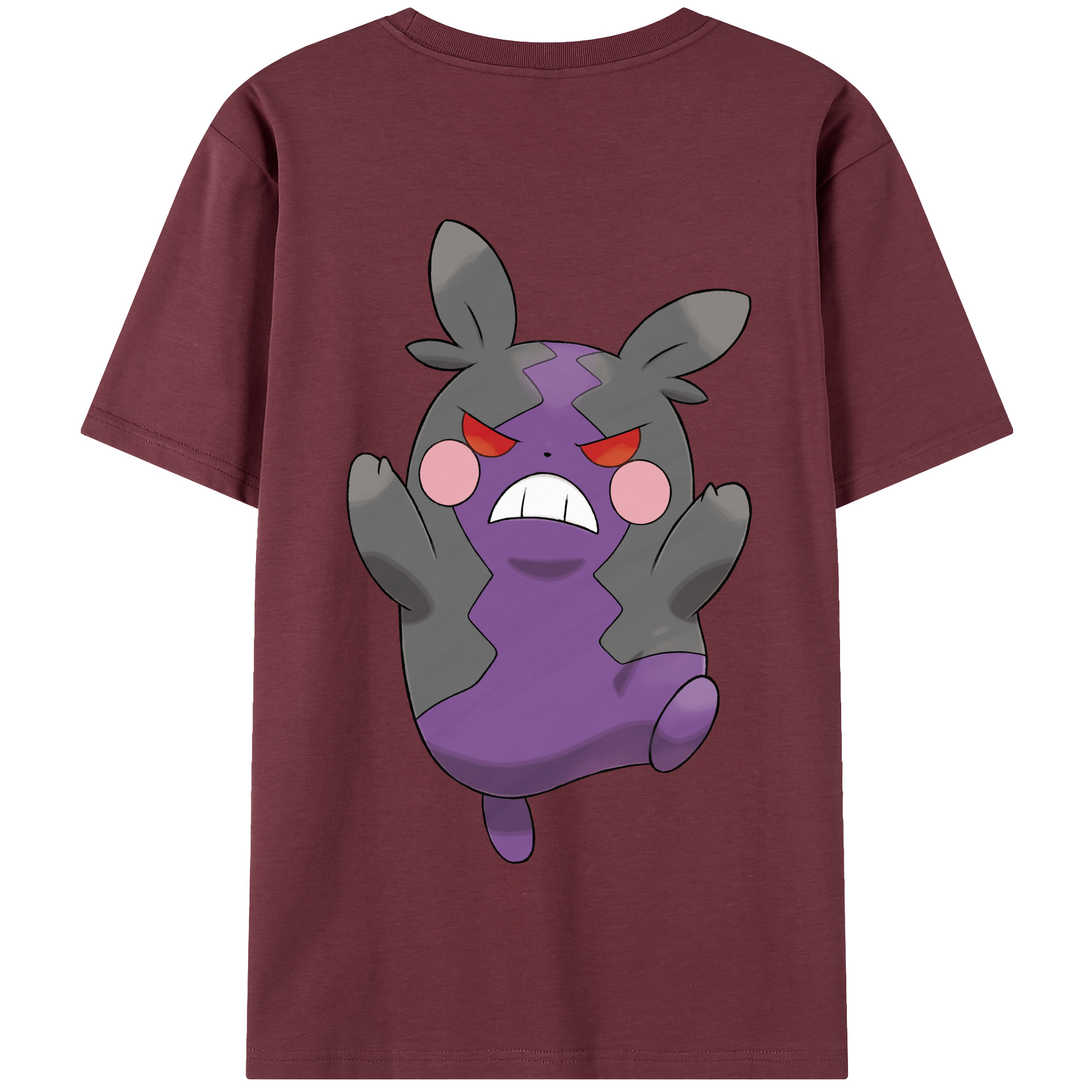 （画像用） ポケットモンスター Pokémon 綿100％半袖Tシャツ（背面プリント）